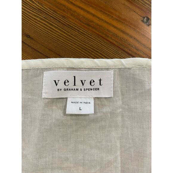 Velvet by Graham & Spencer V-Neck Cotton Maxi Dress - Picture 5 of 5